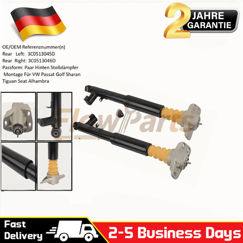 Paar hinten stoßdämpfer - hinten,